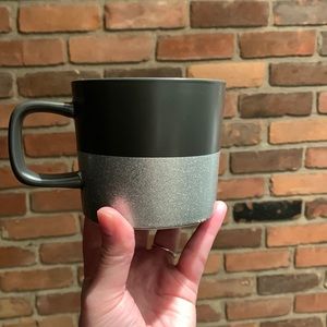 Starbucks gray / silver mug
